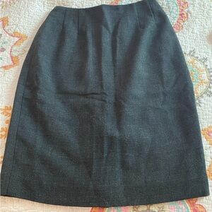 Emanuel Ungaro Wool Blend Lined Knee Length Skirt Size 2